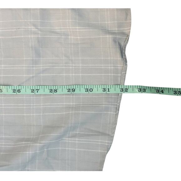 Eddie Bauer Relaxed Fit Light Gray Check Button-Down Mens Size XXL - Picture 5 of 6